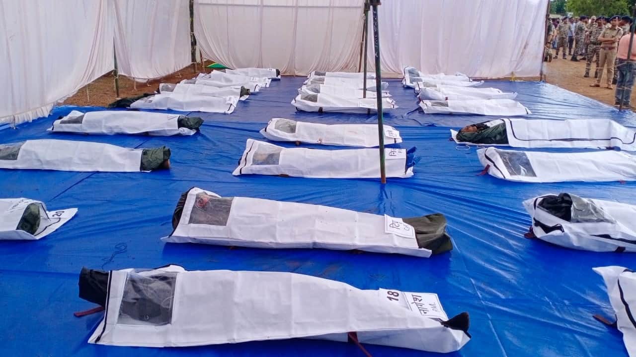 CG Naxal Encounter From AK 47 to BGL launcher you will find everything from Naxalites