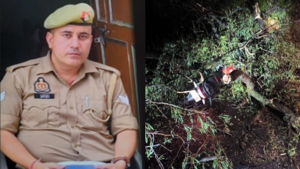 Accident: Head Constable Pushpendra Dies in Road Accident Amid Storm in Afzalgarh