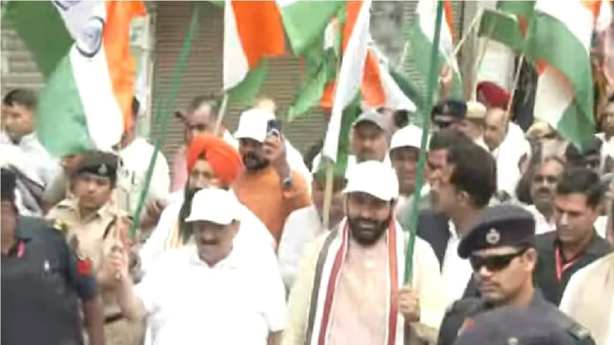 CM Saini led Tiranga Yatra in Ladwa of Kurukshetra, patriotic celebration on the success of Operation Sindoor