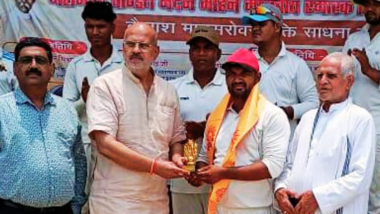 sports news Cricket player gave victory to Kalika Club taking four wickets in four overs