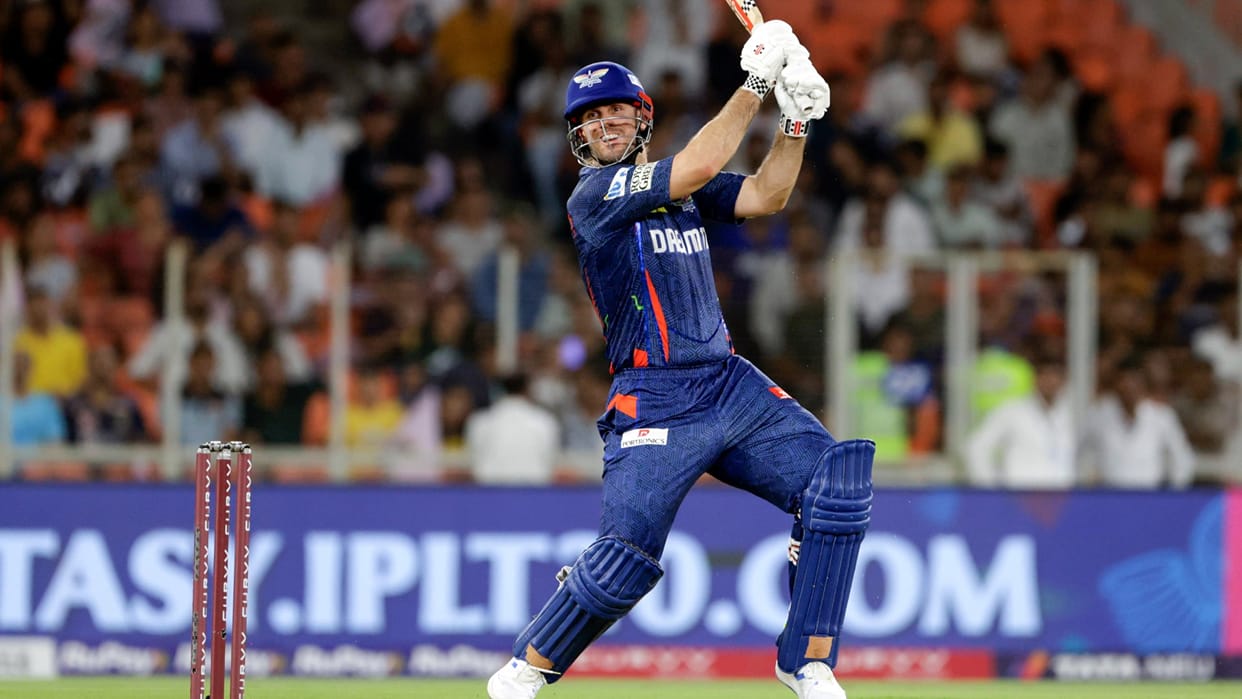 Mitchell Marsh first foreign player to score a century in IPL 2025 LSG hits Highest first innings total