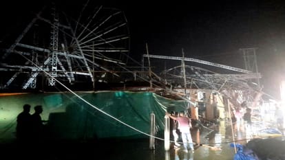 Storm and rain: Two including a doctor dead, 8 injured, hundreds of trees fell-traffic disrupted, Namo Bharat