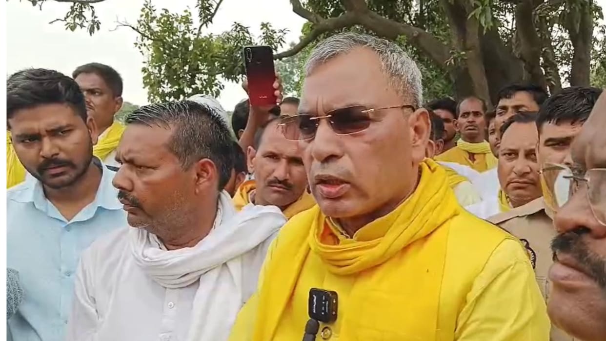 UP minister Omprakash Rajbhar statement Congress SP BSP have forgotten Maharaja Suheldev