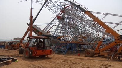 Meerut: 150 pillars in the city, more than 1500 in the countryside broken due to storm and rain, power cut