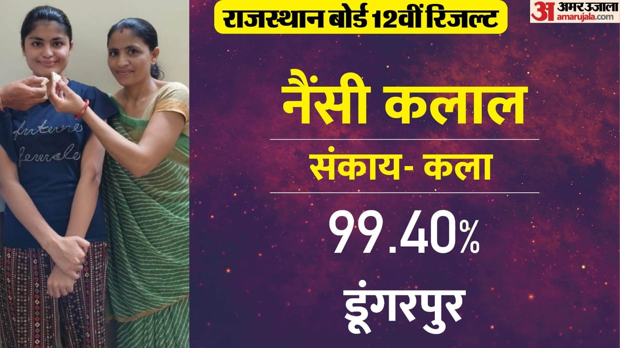 RBSE 12th Result: Nancy of Dungarpur scored 99.40 percent in Arts Faculty