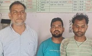 Three accused arrested for stealing cable