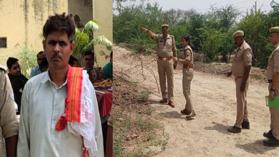 Main accused Gram Pradhan arrested in case of murder of two brothers in Mathura