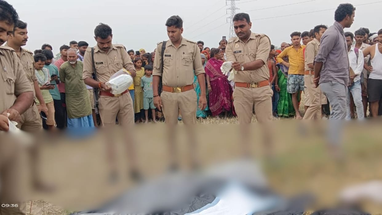 The body of a man who was about to go to work in the morning was found in the field