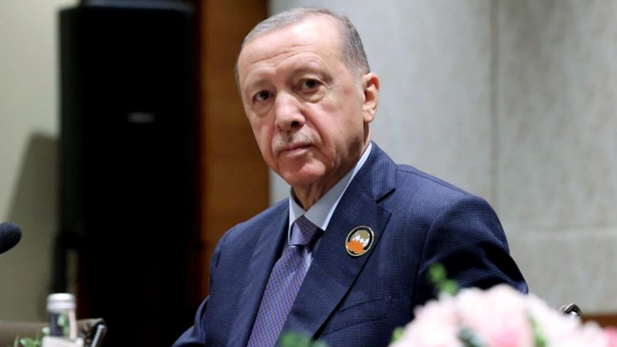 Turkiye Steel Dome President Erdogan inaugurated air defence system says ushering new era for nation