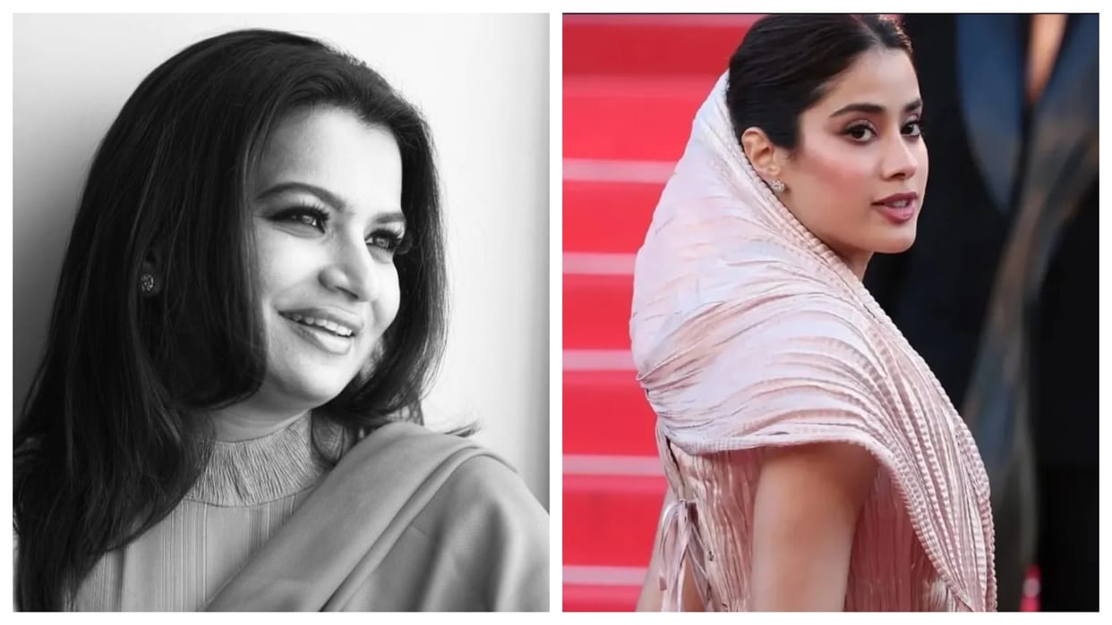janhvi kapoor cannes 2025 debut praised by shikhar pahariya mother smruti shinde