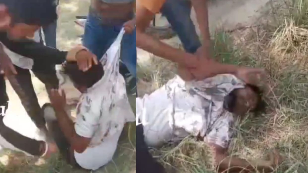 Young man injured after being beaten up attacker absconding police investigating video goes viral