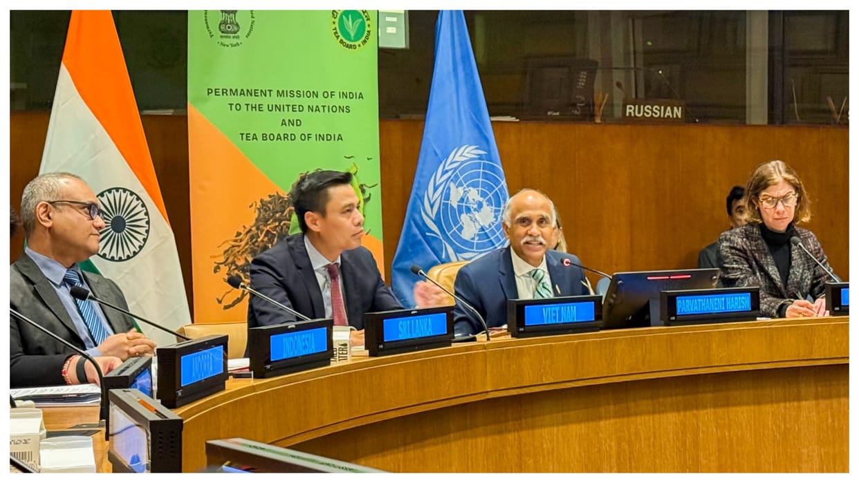 un special event on indian chai hosted by India to mark International Tea Day
