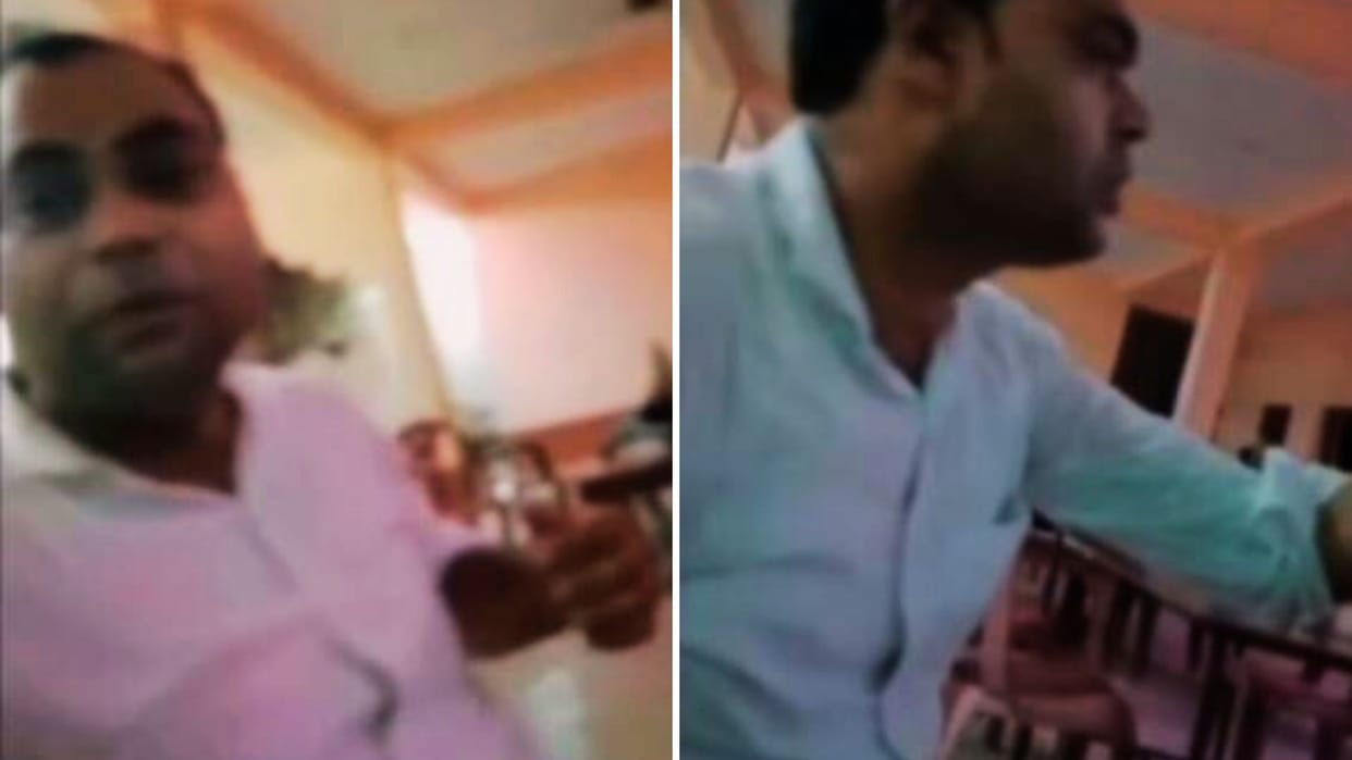 CMO takes five lakhs rupees patient died due to wrong injection drunk doctor made allegation video viral
