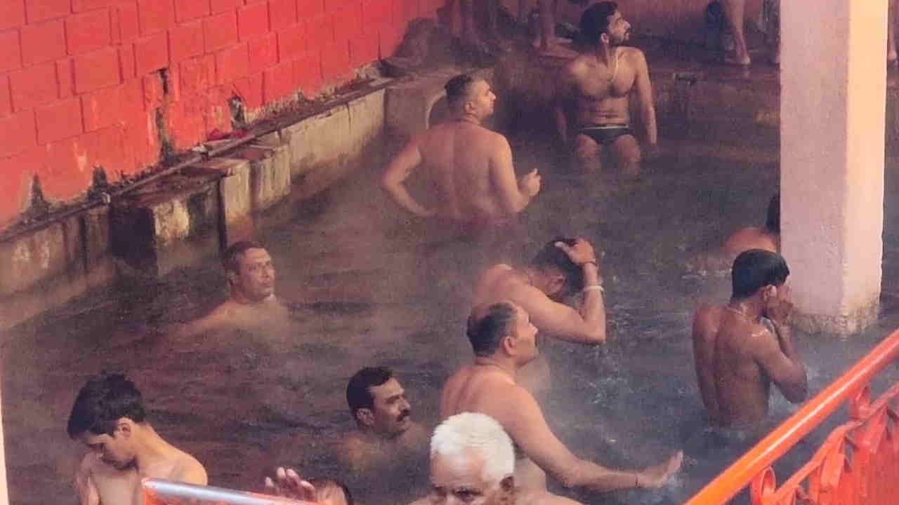Surya Kund in Yamunotri Dham Pilgrims boil rice in Surya Kund and take it home as prasad Chardham yatra 2025