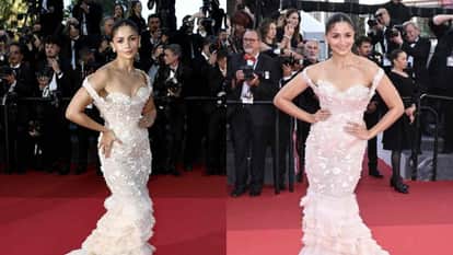 Alia Bhatt Bejewelled Beauty In Blue For Her Second Cannes Look