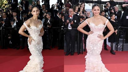 Alia Bhatt Bejewelled Beauty In Blue For Her Second Cannes Look