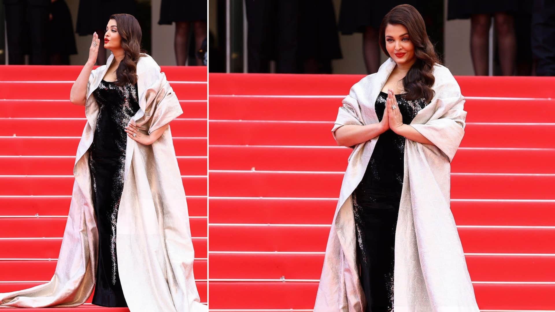 Cannes 2025 Janhvi Kapoor and Aishwarya Rai Bachchan Last night look in Film Festival
