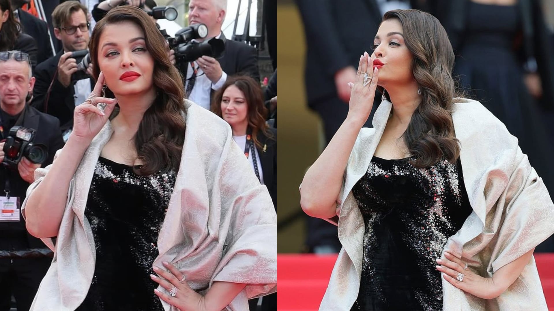 Cannes 2025 bollywood actress aishwarya rai bachchan second red carpet look
