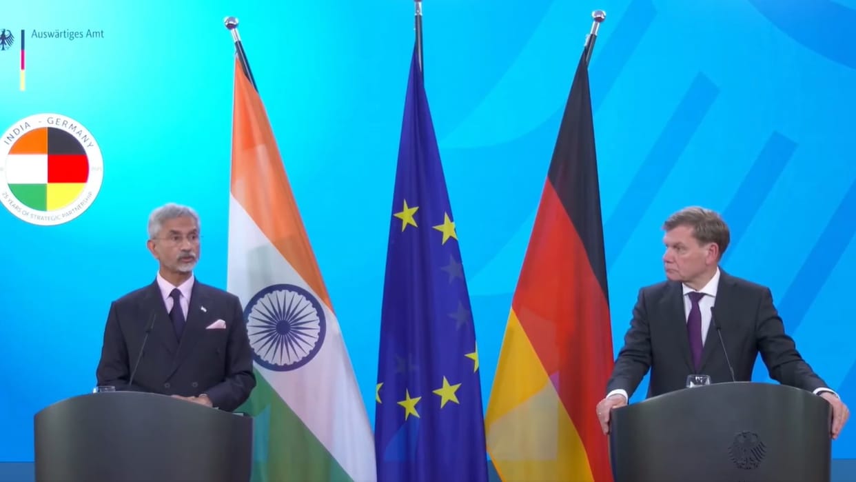 India looking forward to elevating strategic partnership, EAM Jaishankar to German Chancellor