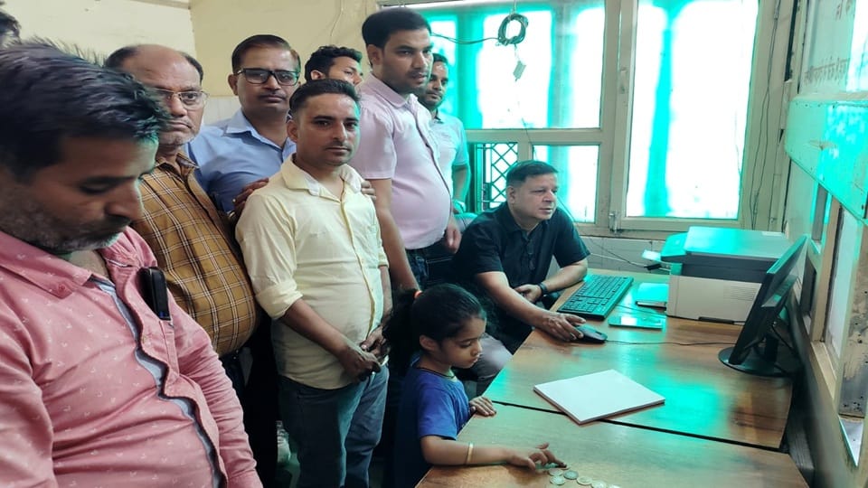 Patients prescriptions made by scanning with Abha ID