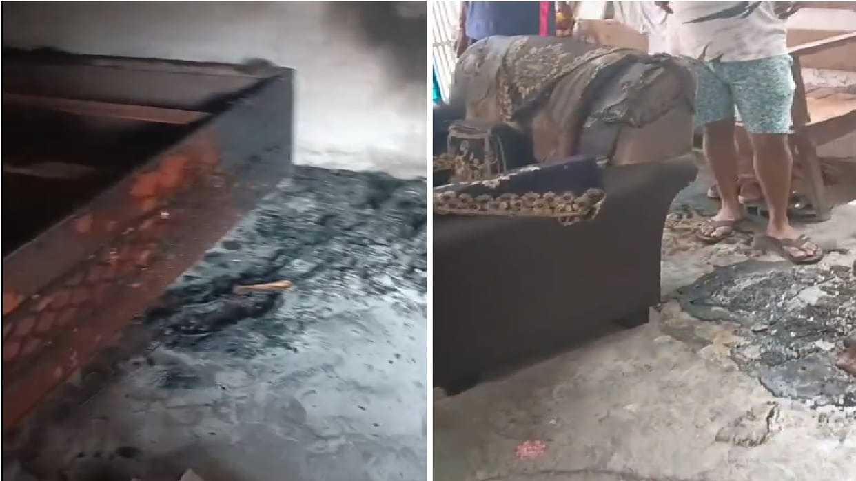 Young man burnt his mother in law s house In Bareilly