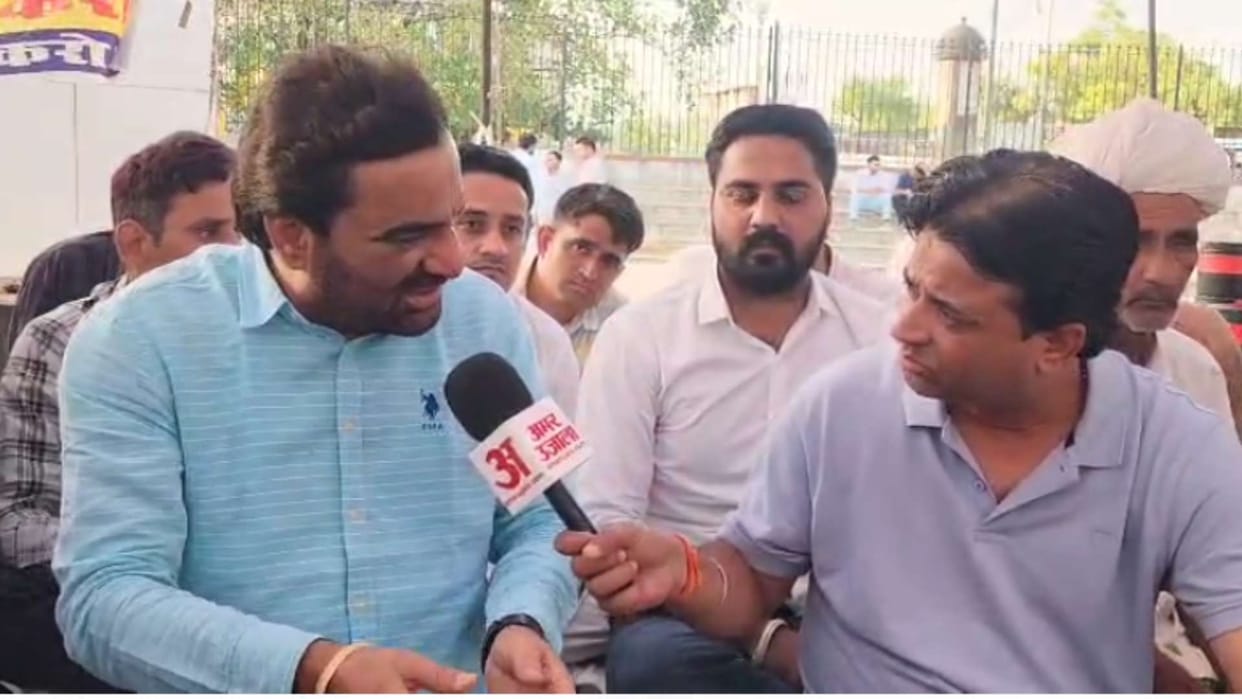 kirorilal meena dharna hanumaan beniwal rajasthan 100 seats win news