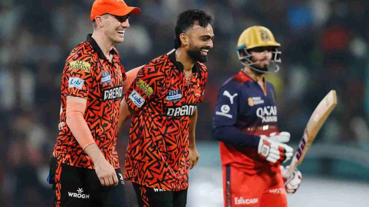 RCB vs SRH IPL Score: Royal Challengers Bengaluru vs Sunrisers Hyderabad Today IPL Match Scorecard Update