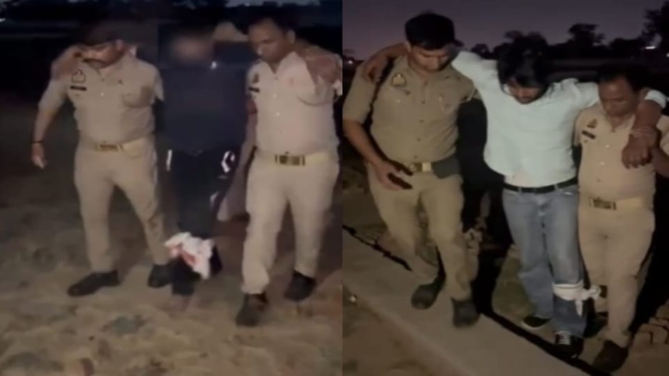 Two robbery accused arrested in police encounter