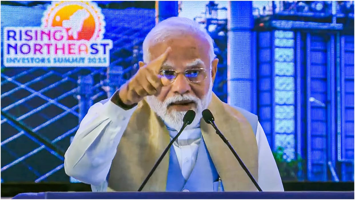 Northeast witnessing unprecedented growth: PM Modi in Rising North East Investors Summit