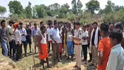 High speed tractor overturned driver died after being crushed in Surguja