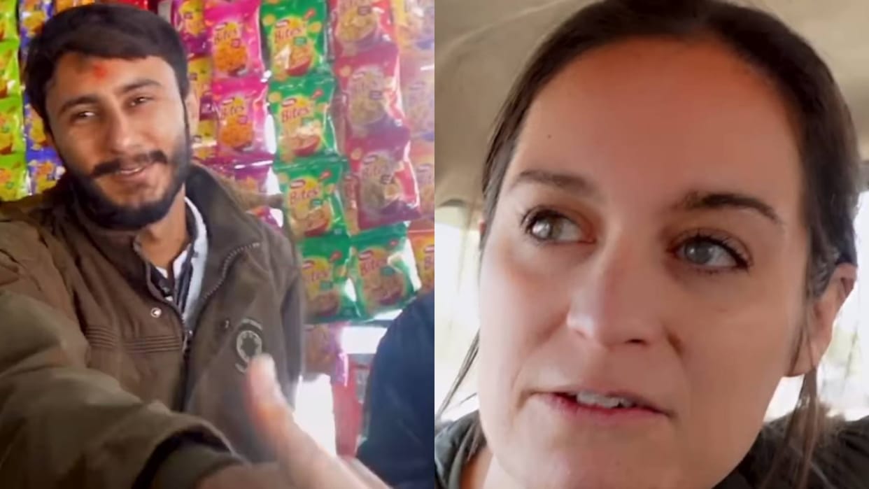 A foreign woman forgot her wallet in the train and it was found four days later Video goes viral on Internet