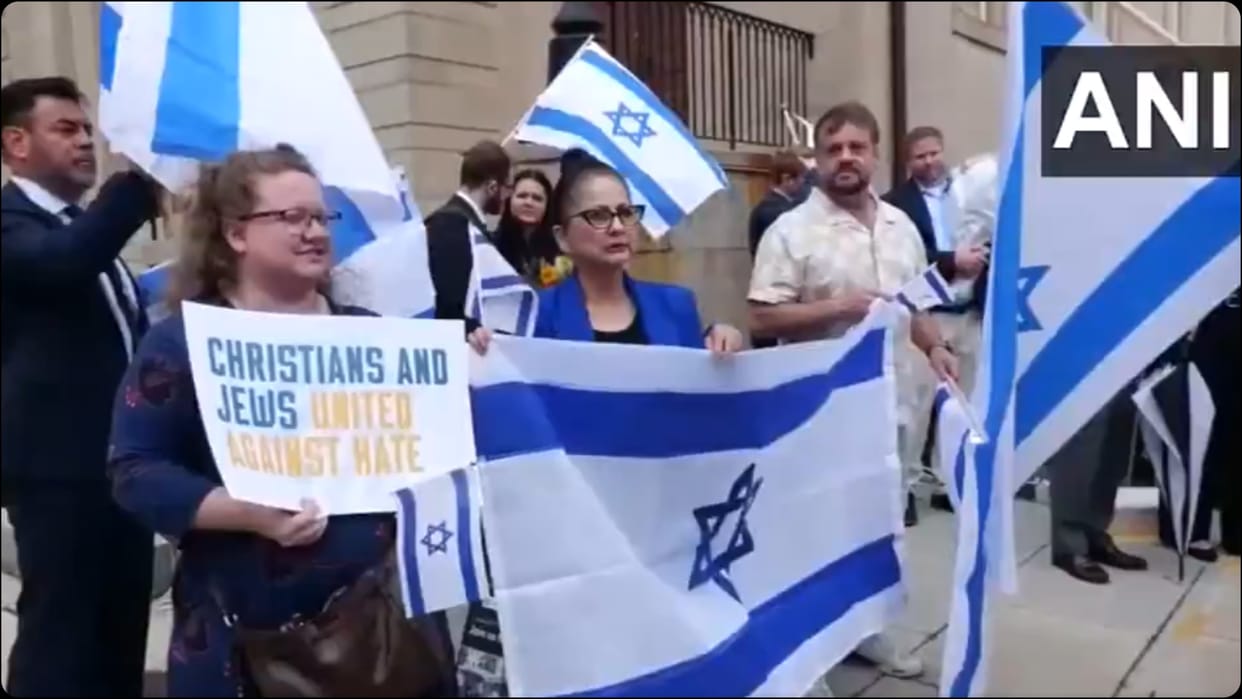 US Israeli Embassy staff Lischinsky and Milgrim Murder White House Karoline Leavitt Trump outrage for Justice