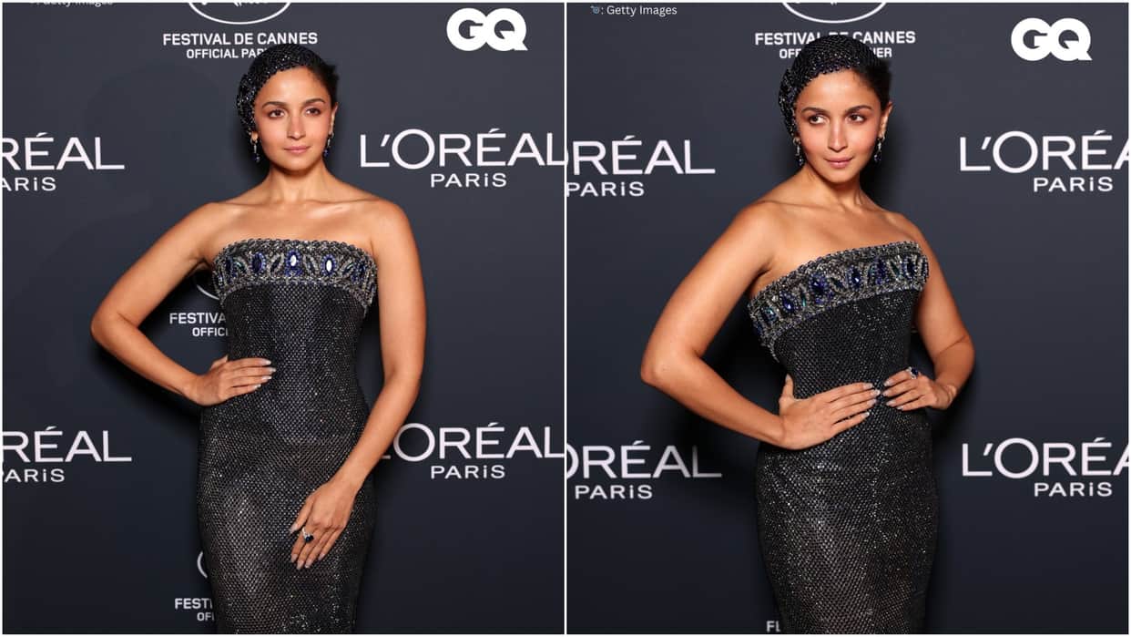 Alia Bhatt Bejewelled Beauty In Blue For Her Second Cannes Look