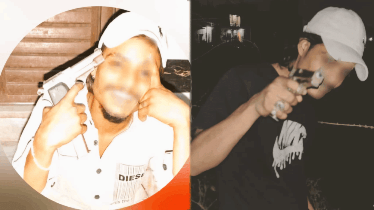 Police arrested youth who posted photos and videos with weapon on social media