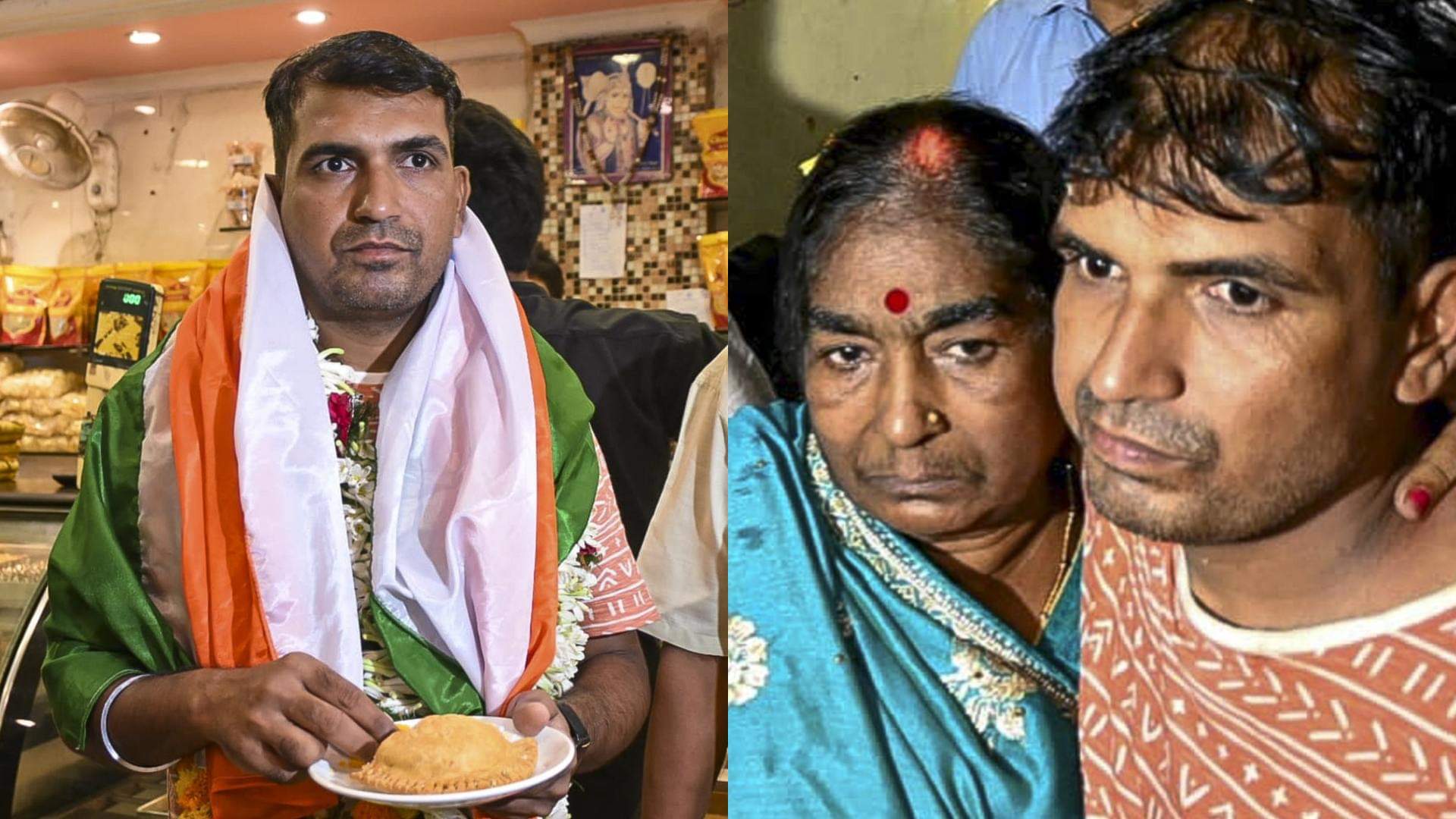 अपने घर पहुंचे बीएसएफ जवान पूर्णम साव