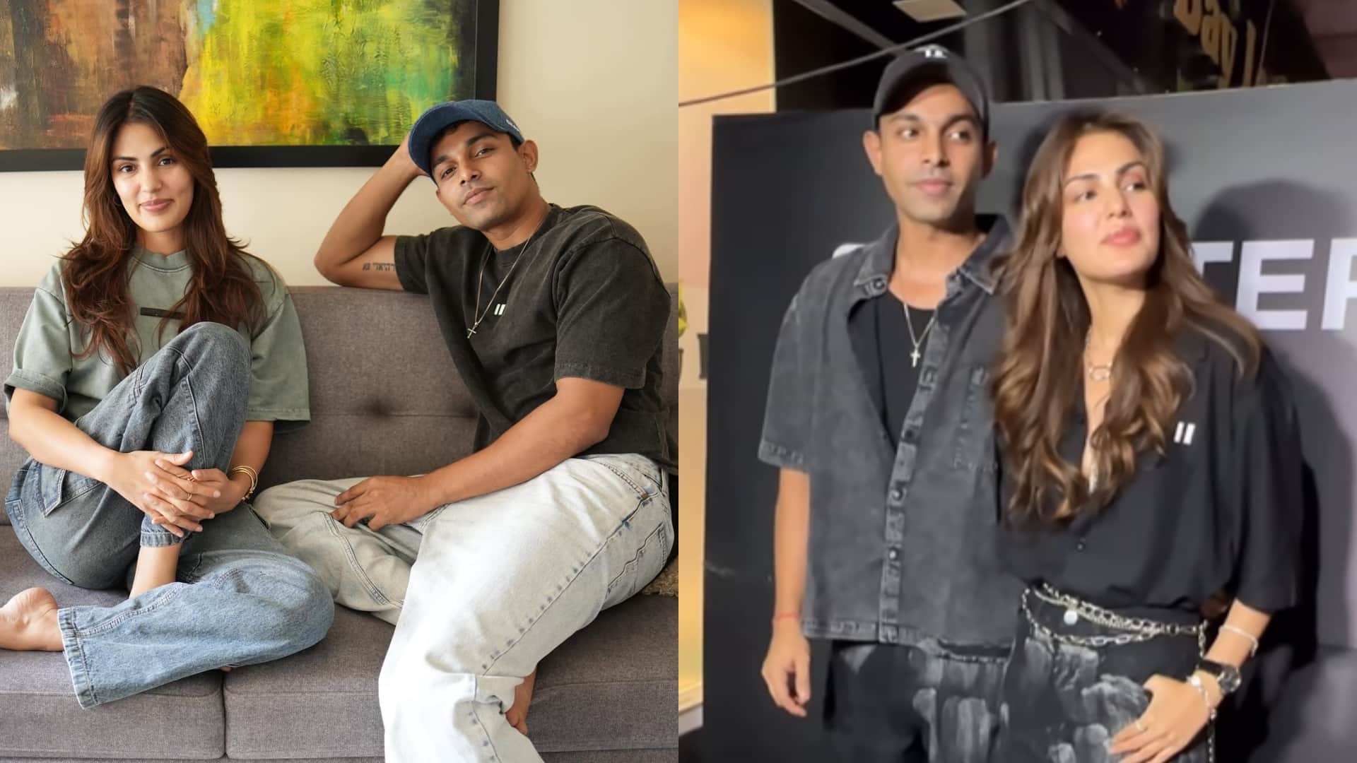 Rhea Chakraborty Launch Her New Store With Brother