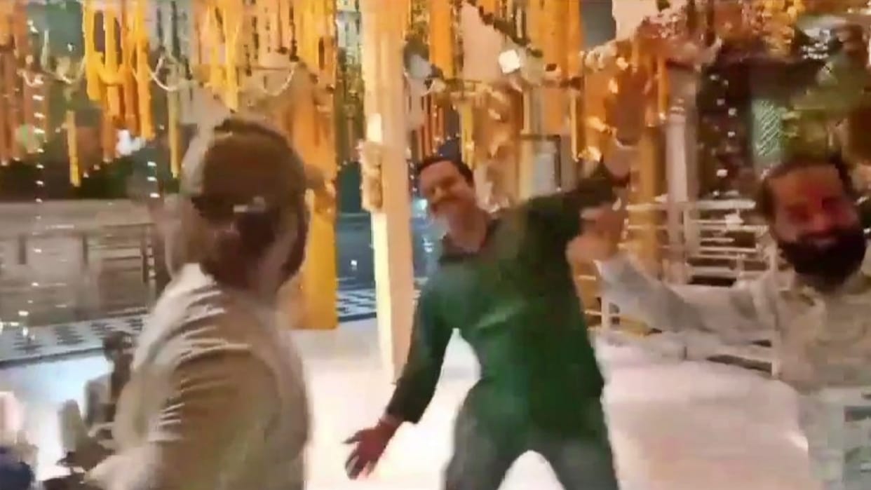 Bharatpur: Birthday party obscene dance case in Bihariji temple, video surfaced, Devasthan department FIR
