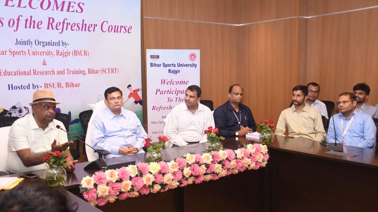 Bihar News: Advanced refresher course for physical education lecturers concludes