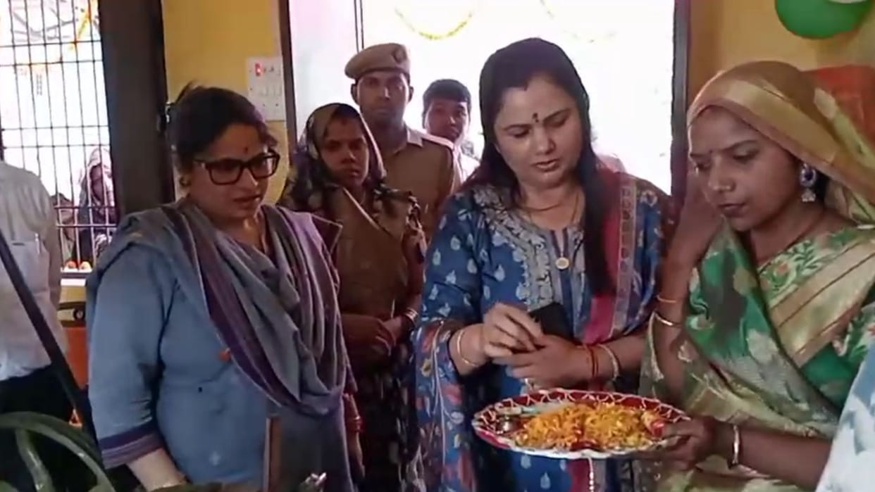 Women will become self-dependent by learning the art of saree weaving powerloom unit inaugurated