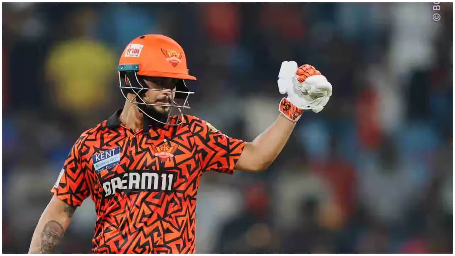 SRH vs RCB IPL 2025 Most 200 Plus Scores in a Season Record Abhishek Sharma Smashes Car Window Watch Video