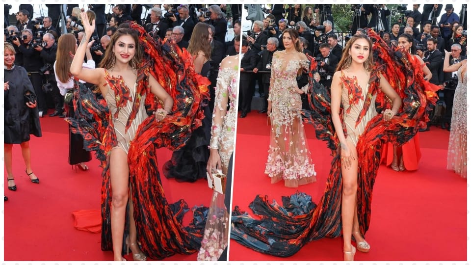 Juhi Vyas of Durg district walked the red carpet at the Cannes Film Festival
