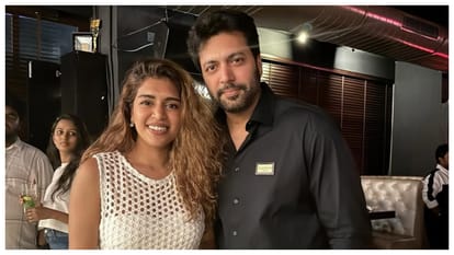 Keneeshaa Francis Hints Breakup With Ravi Mohan Says He Is Now All Yours She Has Left Chennai