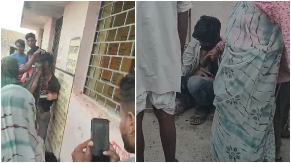 Rajgarh News Dalit Youths Paraded With Blackened Faces and Shoe Garlands Five Accused Arrested