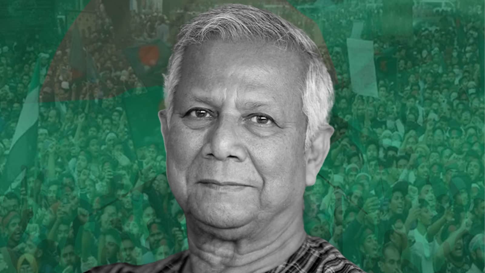 बांग्लादेश की अंतरिम सरकार के प्रमुख मोहम्मद यूनुस।