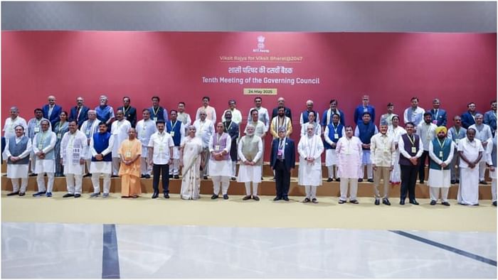 PM Modi at the 10th NITI Aayog Governing Council Meeting Centre States work together like Team India