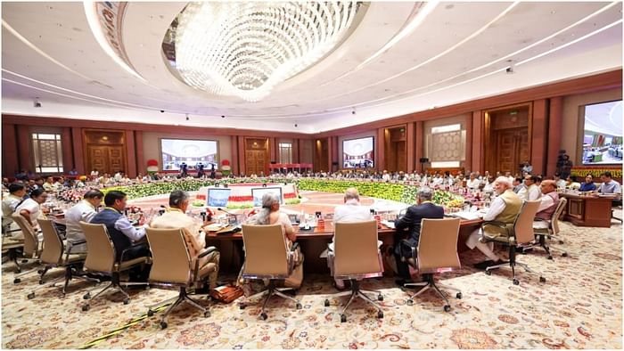 PM Modi at the 10th NITI Aayog Governing Council Meeting Centre States work together like Team India