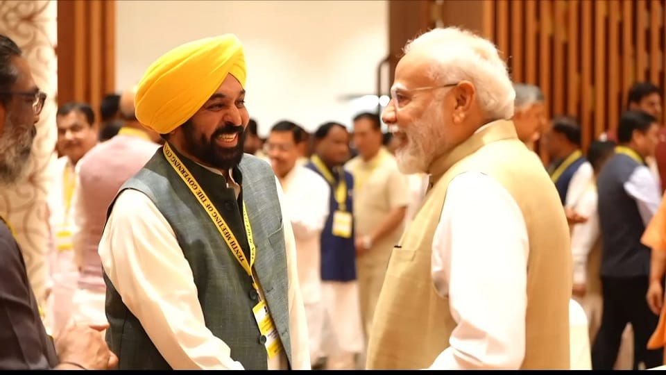 CM Bhagwant Mann attended meeting of NITI Aayog Rangla
