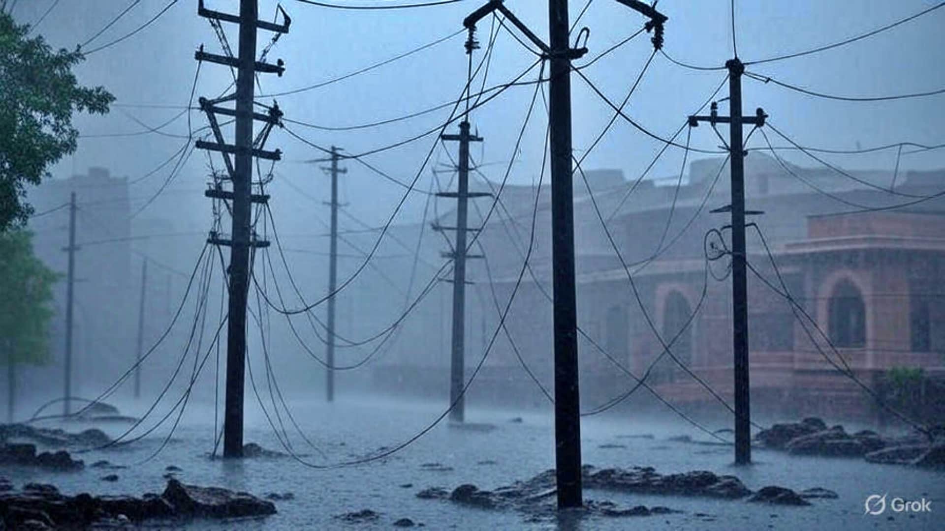 Rajasthan Weather: Life disrupted due to storm in Jodhpur Chittorgarh Sriganganagar, electricity poles broken