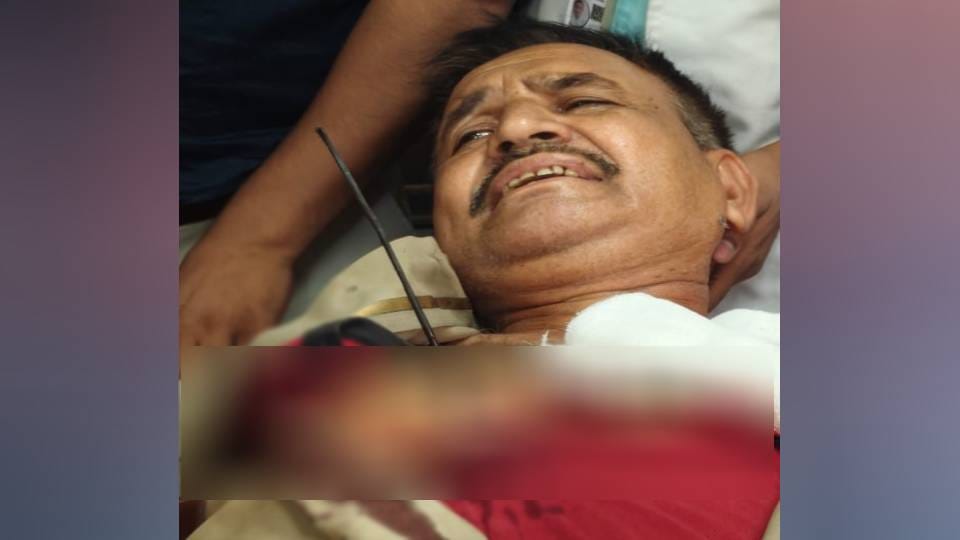 Lucknow: ASI attacked with arrow in CBI office, commotion in the office; accused caught by employees