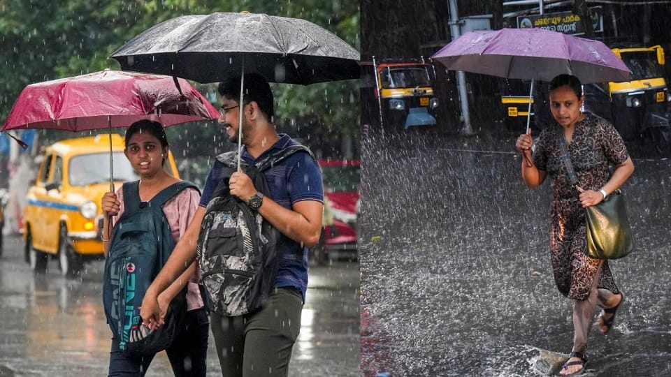 Red alert for heavy rain thunderstorm and hailstorm in Delhi NCR in next two hours